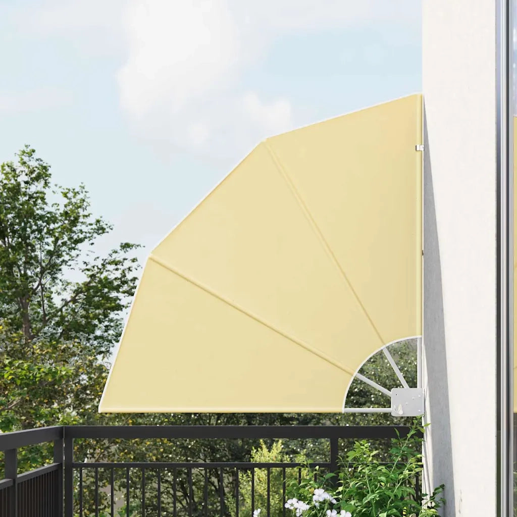 Schermo di Privacy per Balcone Sabbia 115 x 115 cm Poliestere 42000911