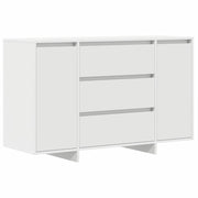 Credenza | Madia | Buffet da pranzo | Armadio da pranzo con cassetto Bianco 120 x 41 x 75 cm Legno multistrato