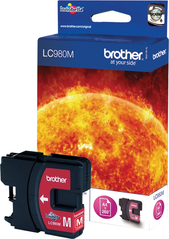 Brother LC980M cartuccia d'inchiostro 1 pz Originale Magenta