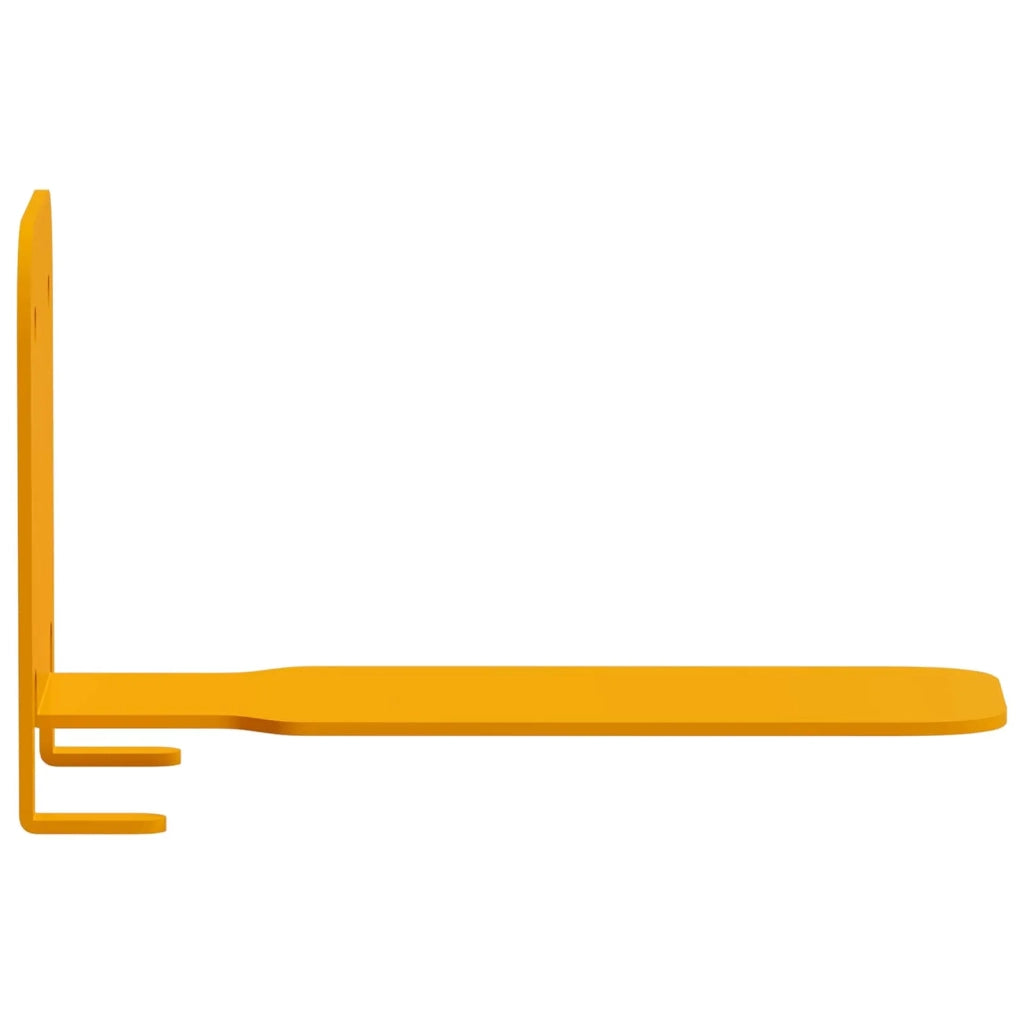 Mensola Flottante Invisibile A parete 24 pcs Giallo senape
