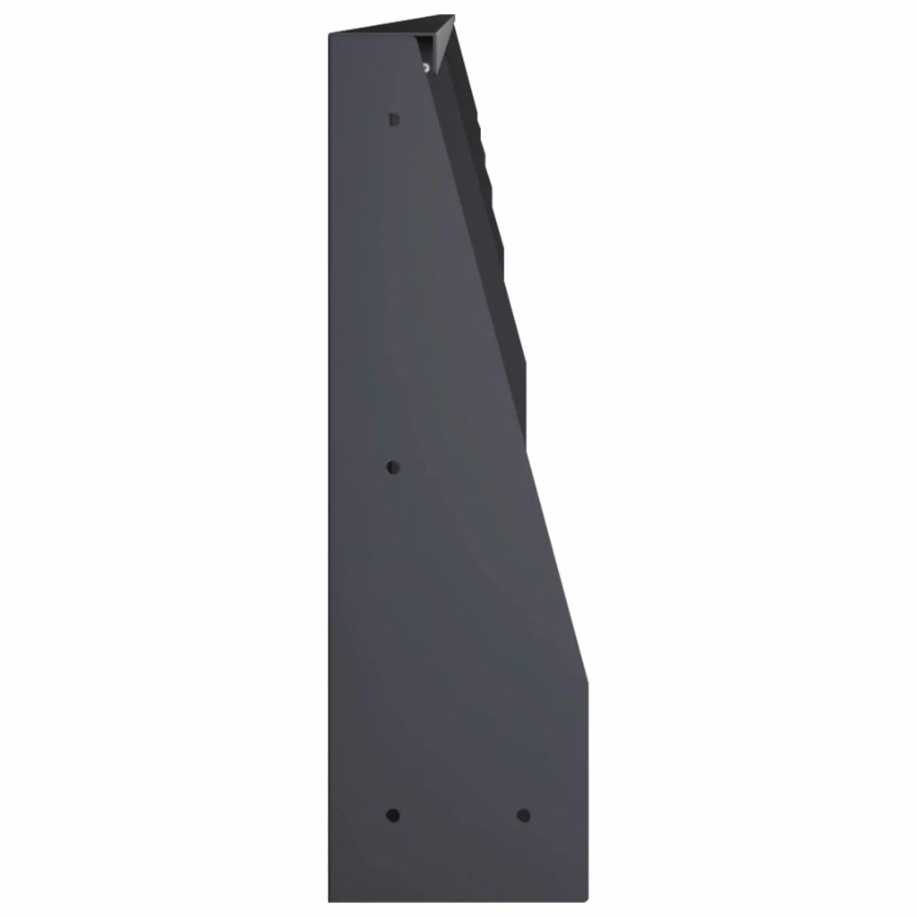 Muro di contenimento 6 pz 100 x 12 x 50 cm Acciaio Antracite 3449130