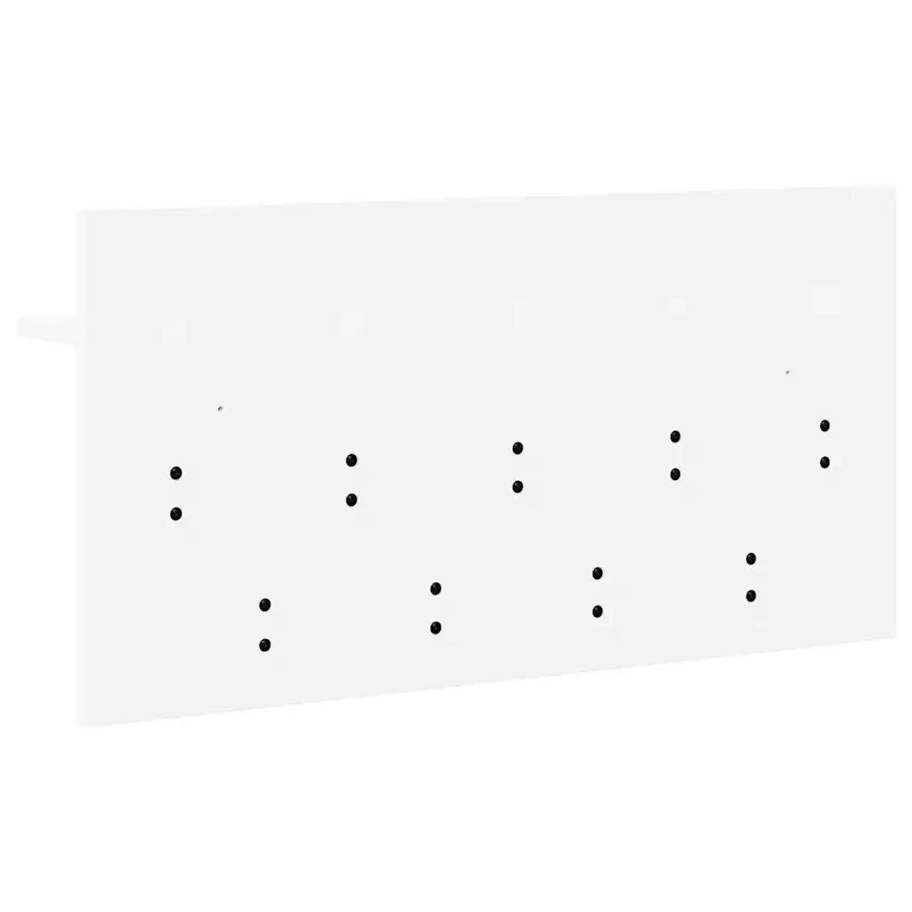 Appendiabiti a muro Bianco 80 x 40 x 12 cm Legno multistrato CFW1621410