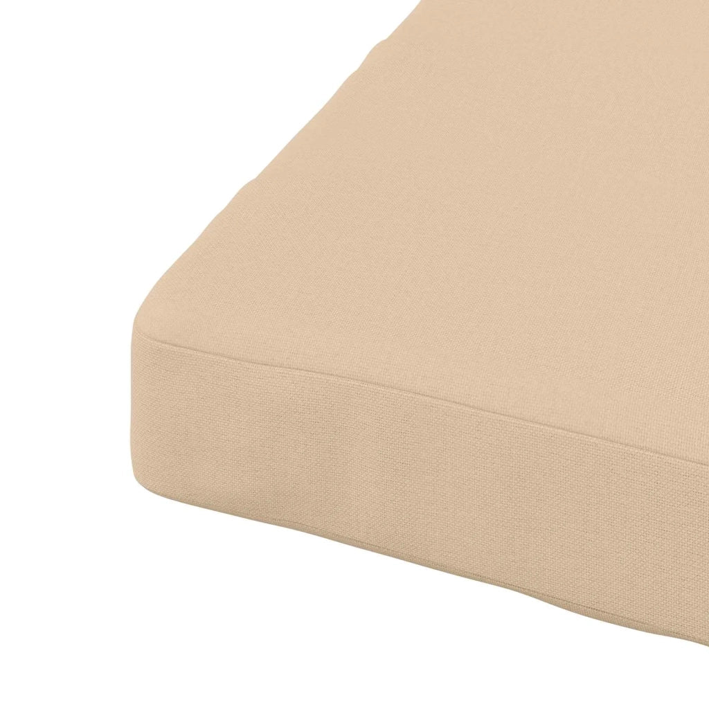 Cuscini per Sedia in 4 Pezzi VUGHT 4 pcs 100% Poliestere Crema 946220