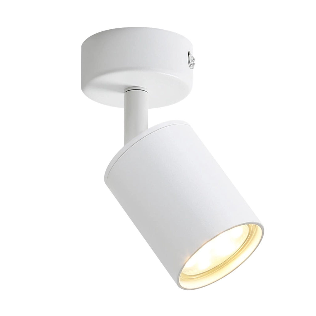 ZMH Faretto da soffitto GU10 rotativi 330° orientabili moderni industriali anche parete per salotto camera letto cucina
