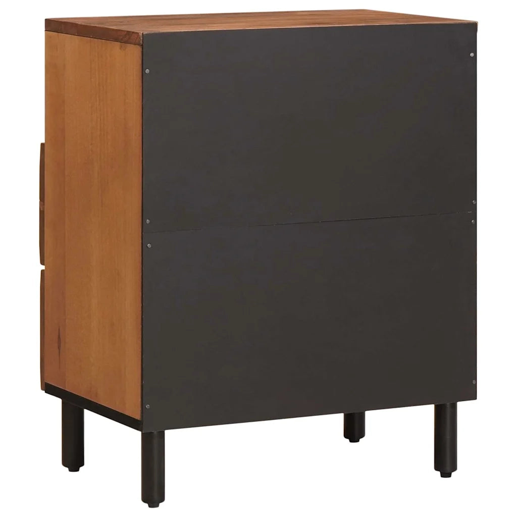 Armadio da Notte con cassetto Marrone 50 x 33 x 62 cm