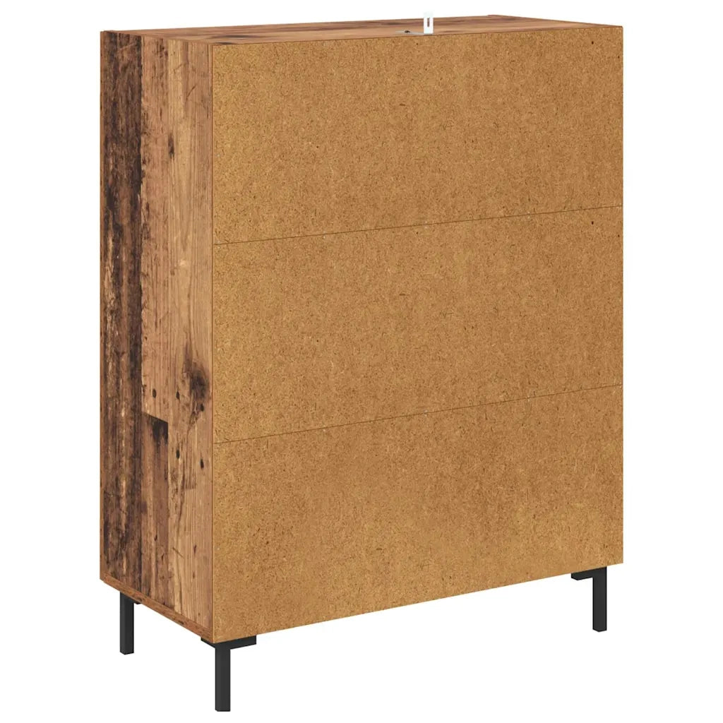Credenza-Buffet-Armadio da cucina Legno vecchio 69,5 x 34 x 90 cm 598500