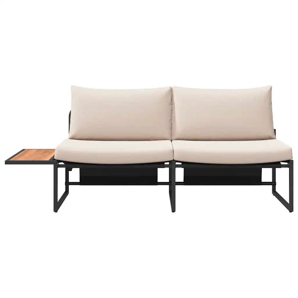 Divano da giardino-Sofa da Giardino-Divano da esterno Talpa 200,5 x 70 x 85,5 cm Acciaio