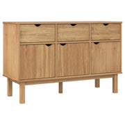 Credenza | Madia | Buffet da pranzo | Armadio da pranzo OTTA 114x43x73,5 cm in Legno Massello di Pino