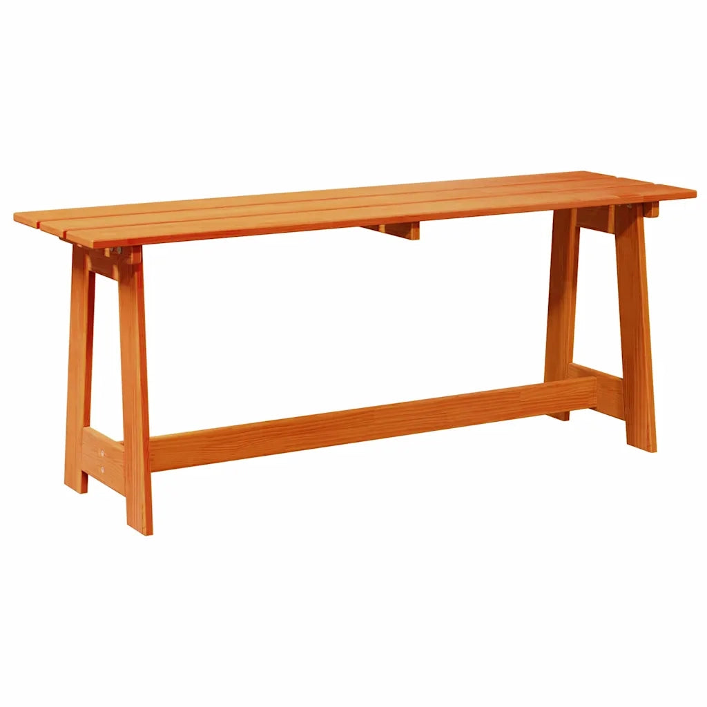 Panchina da esterno | Panchina da Giardino | Panca da Giardino Marrone 119 x 37 x 47 cm Pino massello