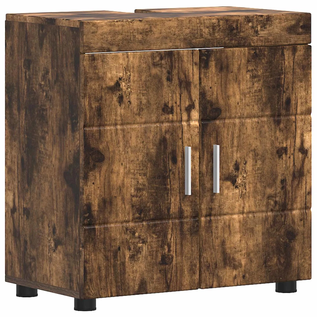 Set di Armadi da Bagno TULUM Rovere fumé 60 x 34 x 63 cm
