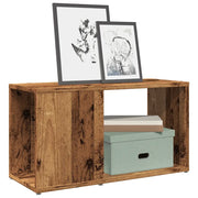 Mobile Porta TV Legno Antico 60x24x32 cm in Truciolato 856726