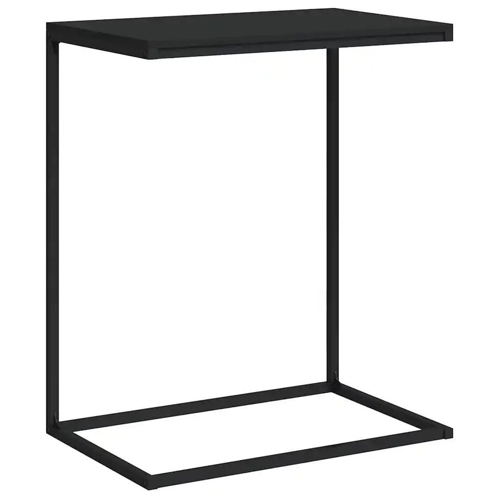 Tavolino da Salotto Nero 55x35x66 cm in Legno Multistrato cod mxl 63754