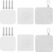 2 set di chiavi automatiche senza forare - attrezzatura di installazione - chiave esterna - bianca - 1000 G