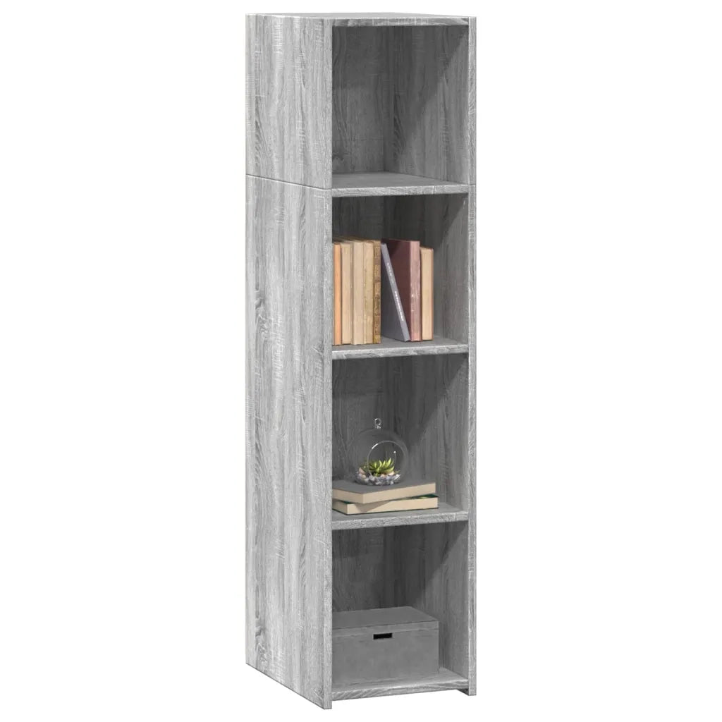 Credenza Grigio Sonoma 30x41x124cm in Legno Multistrato 846381