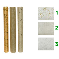 Carta regalo colori assortiti oro