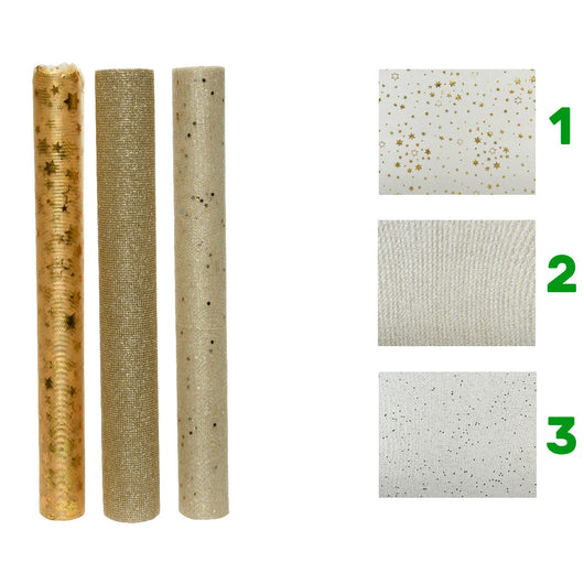 Carta regalo colori assortiti oro