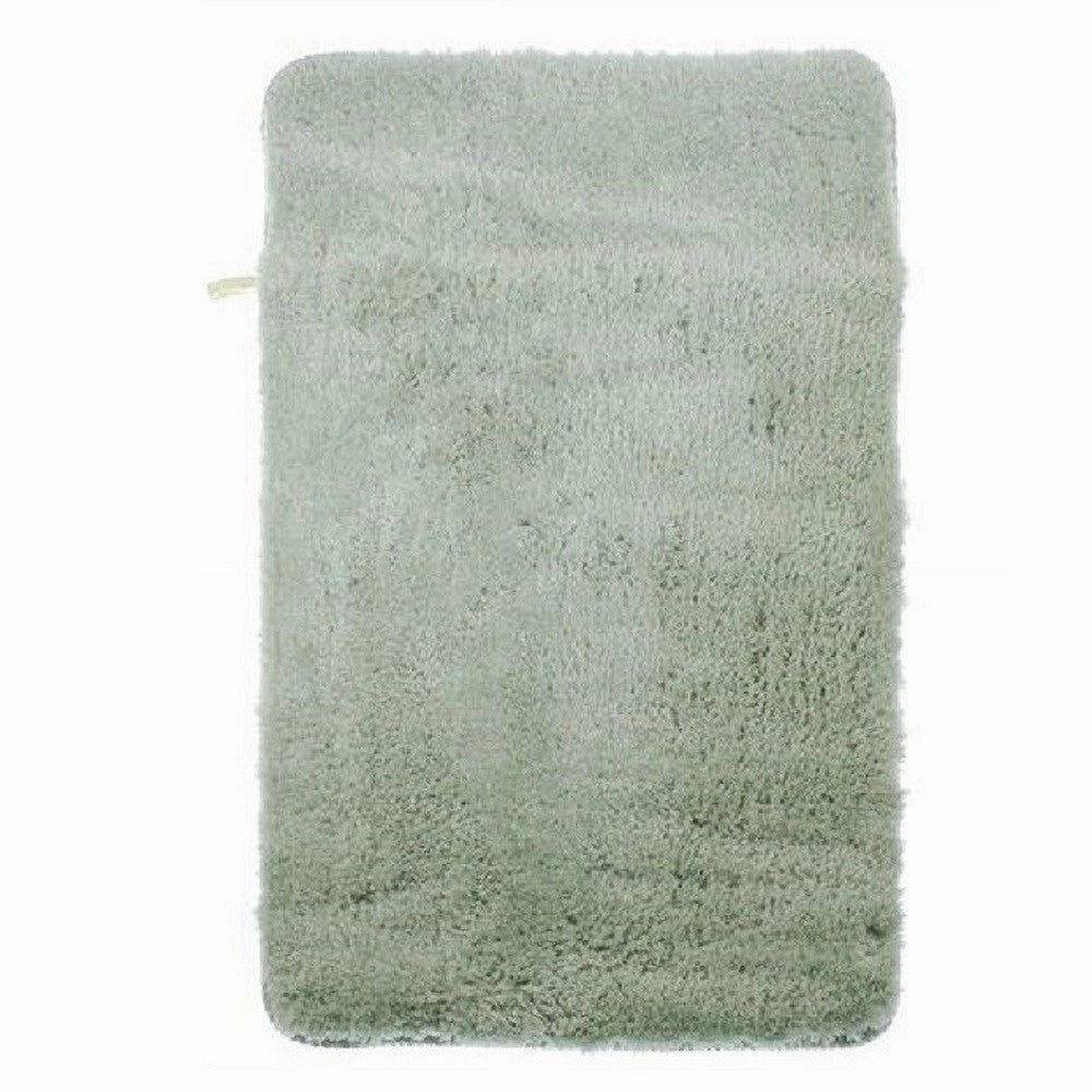 Trade Shop - Tappeto Tappetino In Tessuto Morbido Per Arredo Bagno 45x70cm Colore Verde 79923 -