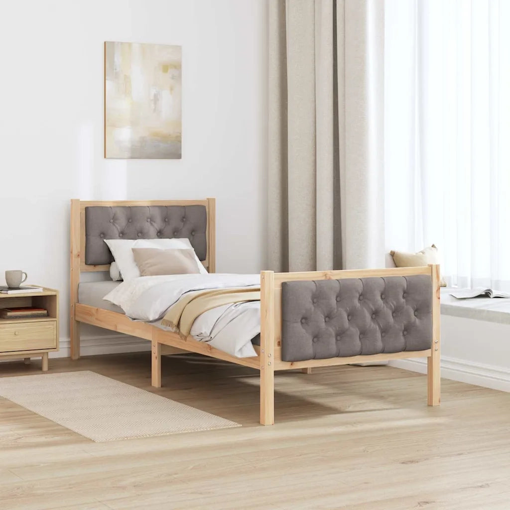 Struttura del letto Talpa 75 x 190 cm Pino massello 878442
