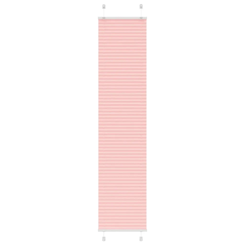Tenda Plissettata Rosa 50x200 cm Larghezza Tessuto 49,4 cm