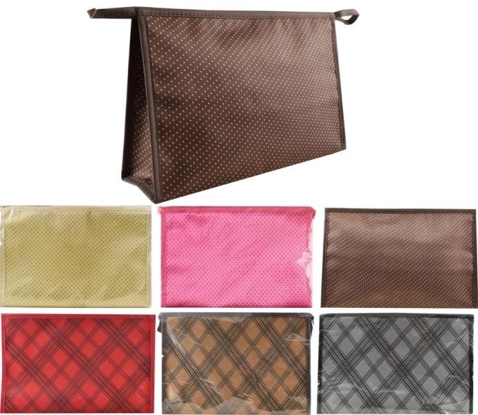 KIT SET 3 PZ MAURY'S BEAUTY PORTA TUTTO MULTIUSO CASE ASTUCCIO CON ZIP ASSORTITI