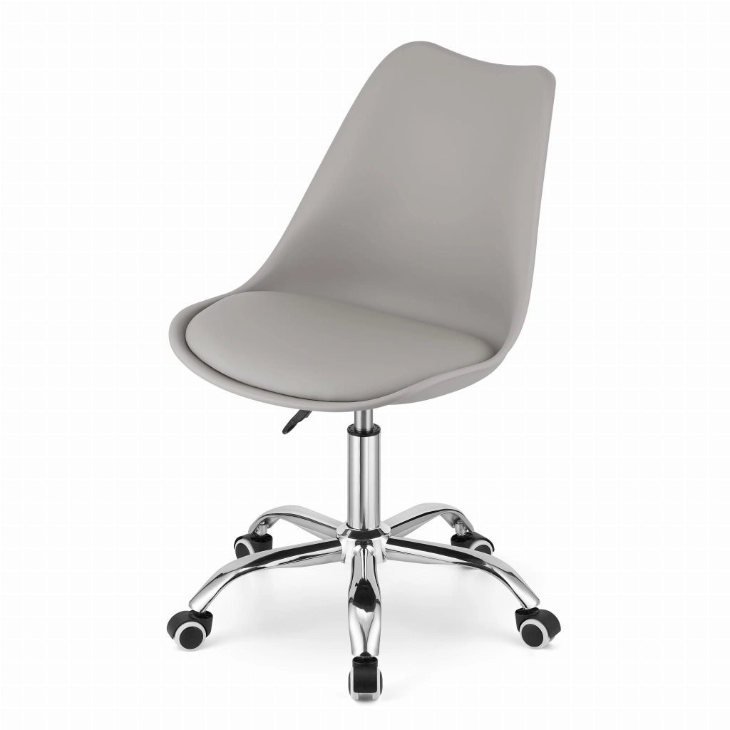 Sedia girevole VALORA ALBA - Ergonomica grigia per ufficio/cameretta dei bambini
