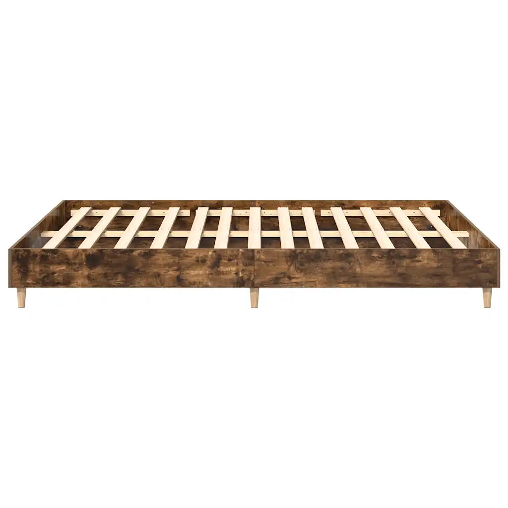 Giroletto senza Materasso Rovere Fumo 140x200 cm in Truciolato