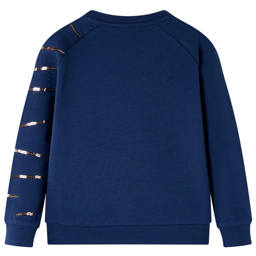 Felpa per Bambini Blu Marino 116cod mxl 117302