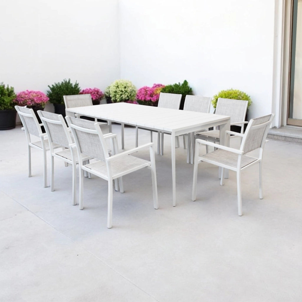 Tavolo allungabile da giardino in Alluminio 150/200x100 - UNA