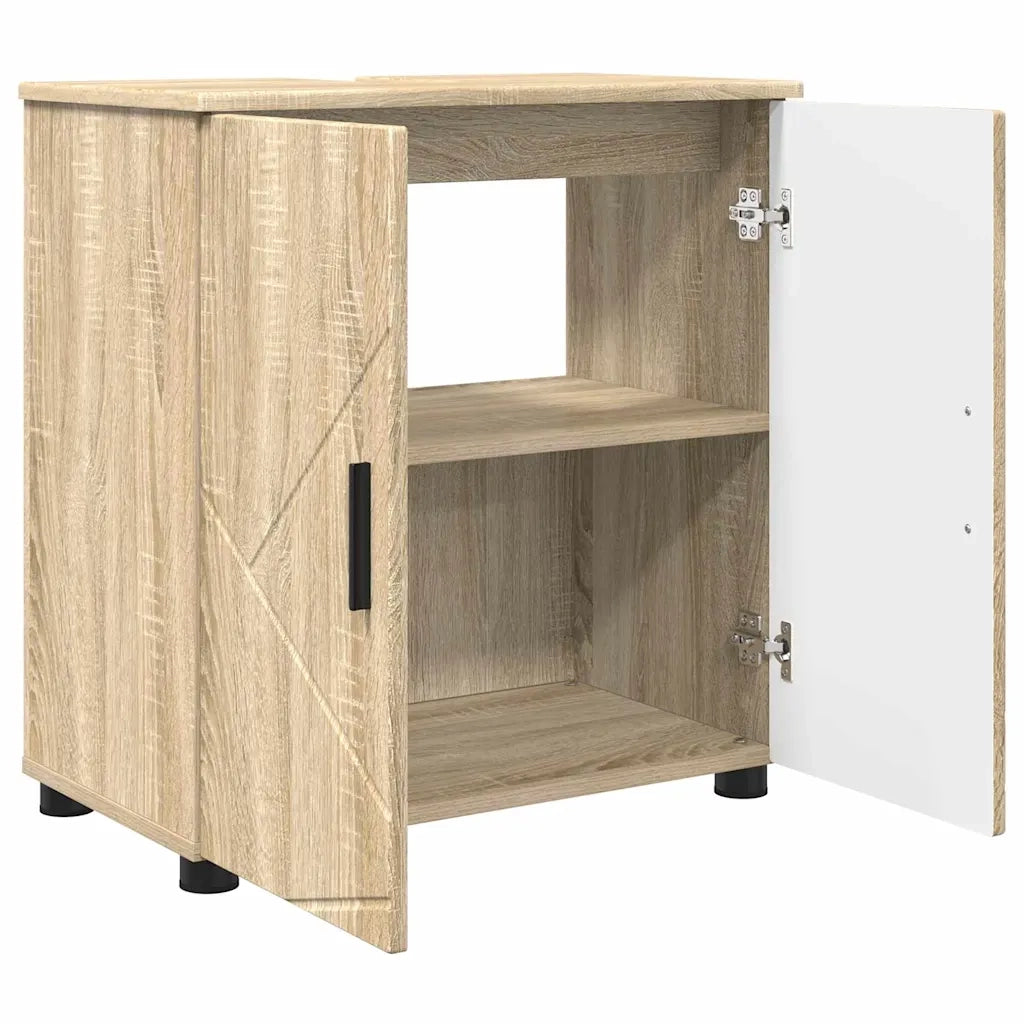 Mobile da Bagno con archiviazione Rovere Sonoma 61 x 35 x 64 cm