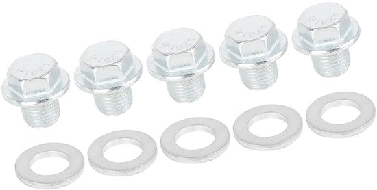Afdichting per M10x1 per auto con 5 pezzi - kit di sfogo per motori con presa di sfogo e connettore per motoroli