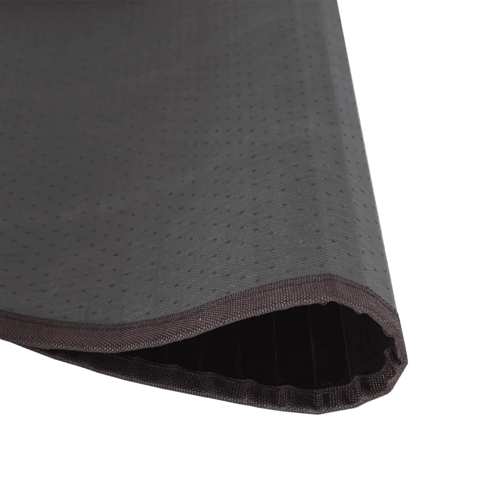 Tappeto Rotondo Marrone Scuro 100 cm in BambÃ¹