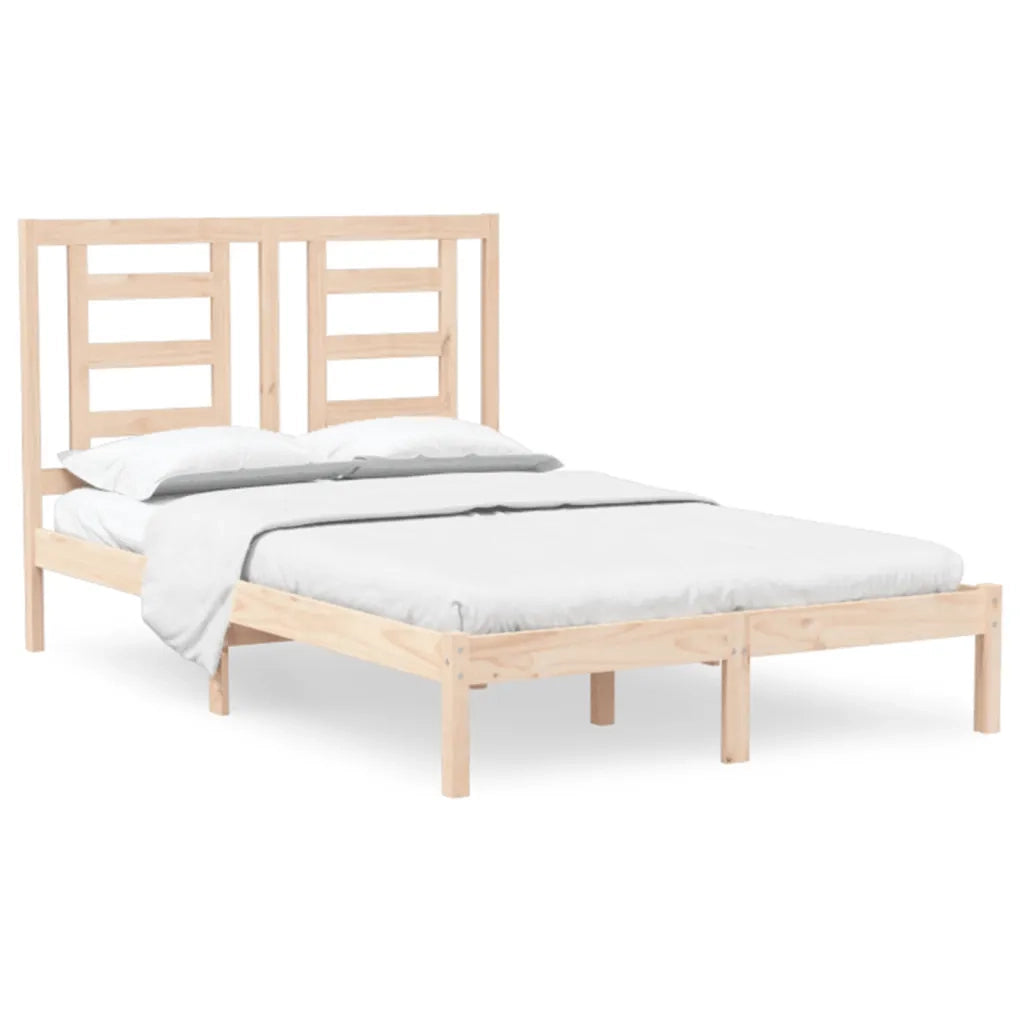 Giroletto-Struttura Letto in Legno Massello 120x190 cm Small Double 848101