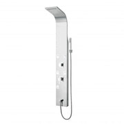 Colonna doccia multifunzione modello Cayman - Acciaio Inox