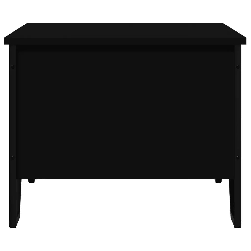 vidaXL Tavolino da Salotto Nero 100x51x40 cm in Legno Multistrato
