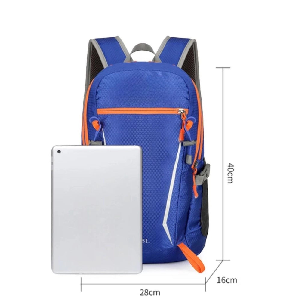Zaino Tracolla Uomo Donna Moto Scuola Lavoro Viaggio Escursione 25L Art.94616