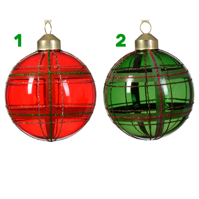 PALLINA ROSSA DIA.8 CM