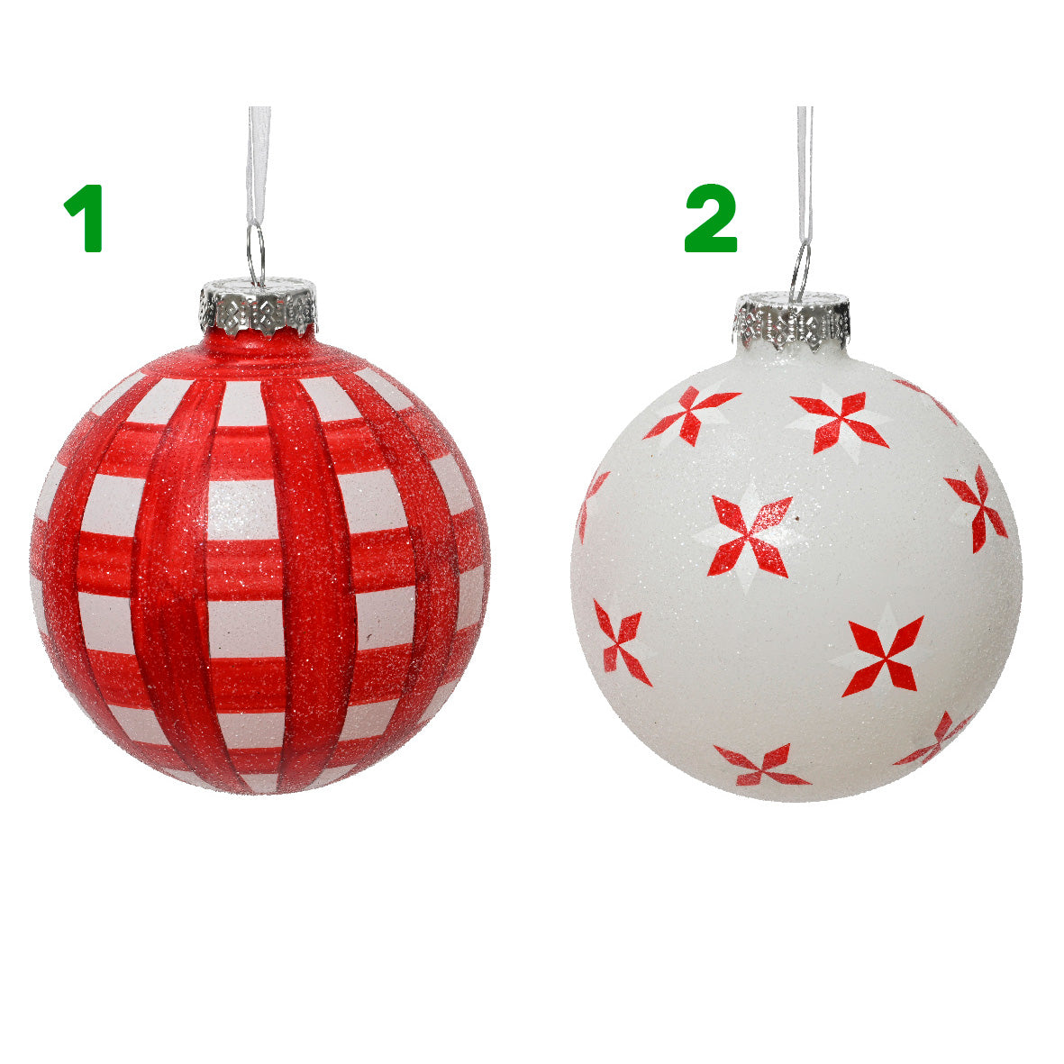 PALLINA ROSSA E BIANCA