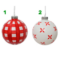 PALLINA ROSSA E BIANCA