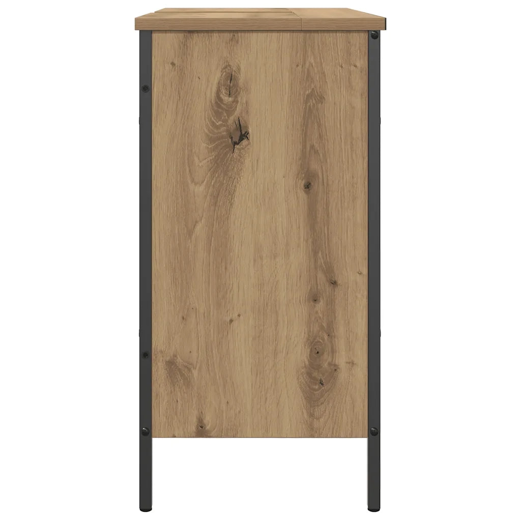 Mobile Sottolavabo Rovere 60x30x60 cm Legno Multistrato 857699