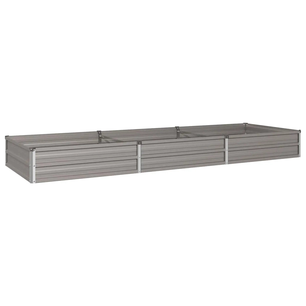 Letto rialzato da giardino Ruggine 240 x 80 x 24 cm cartone 8006490