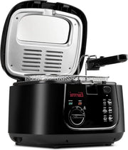 Friteuse 1800 W 25 l antiaderente in nero 

Specifiche tecniche: FG21
