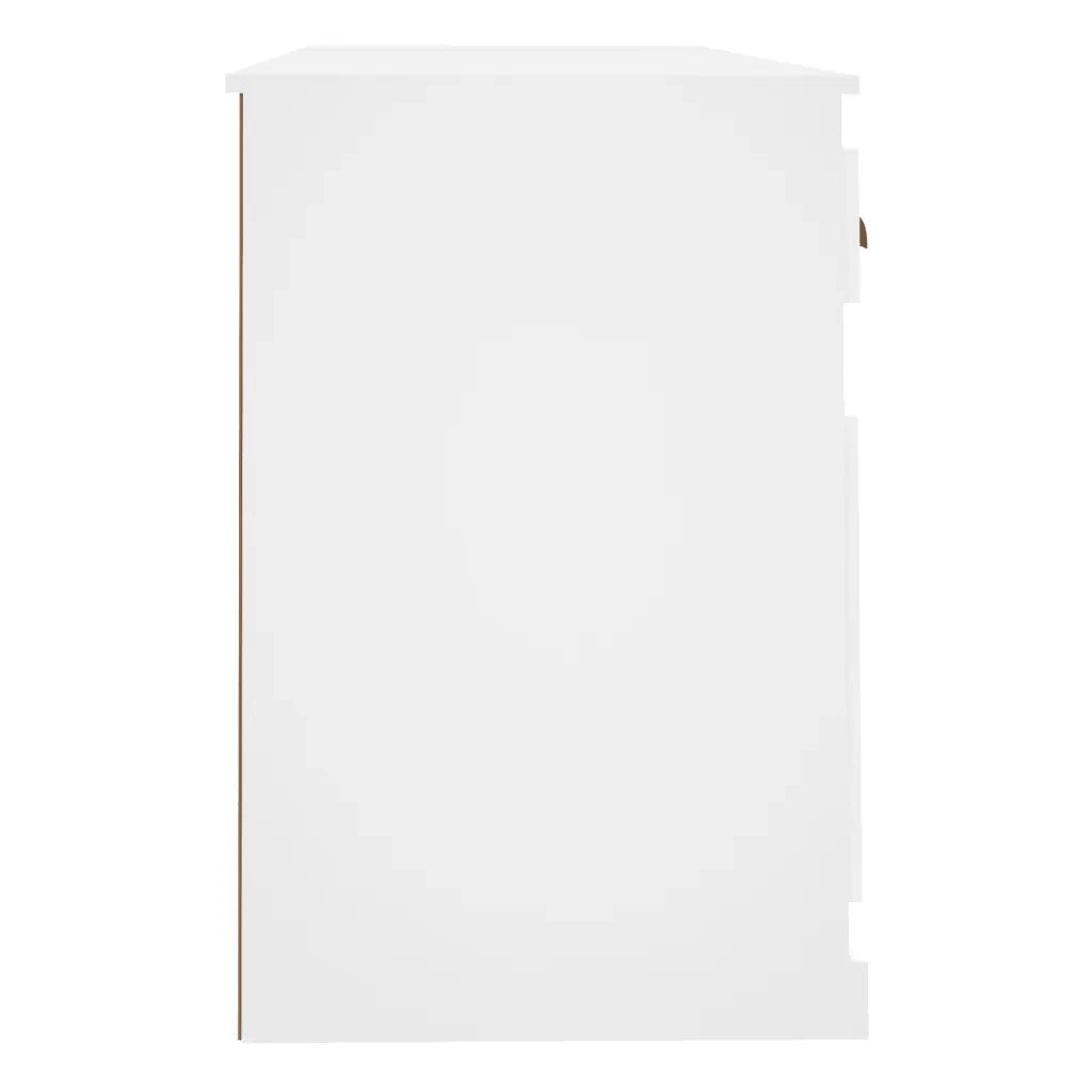 Scrivania con Armadietto Bianco in Legno Multistrato 3185327