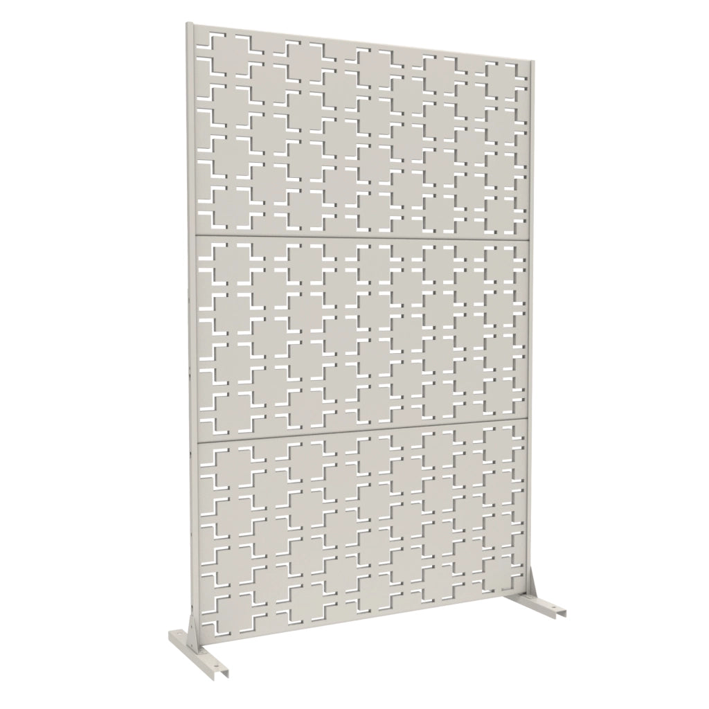 Pannello Divisorio Basciano Struttura Traforata in Acciaio 180 x 120 cm - Cachi casa.pro