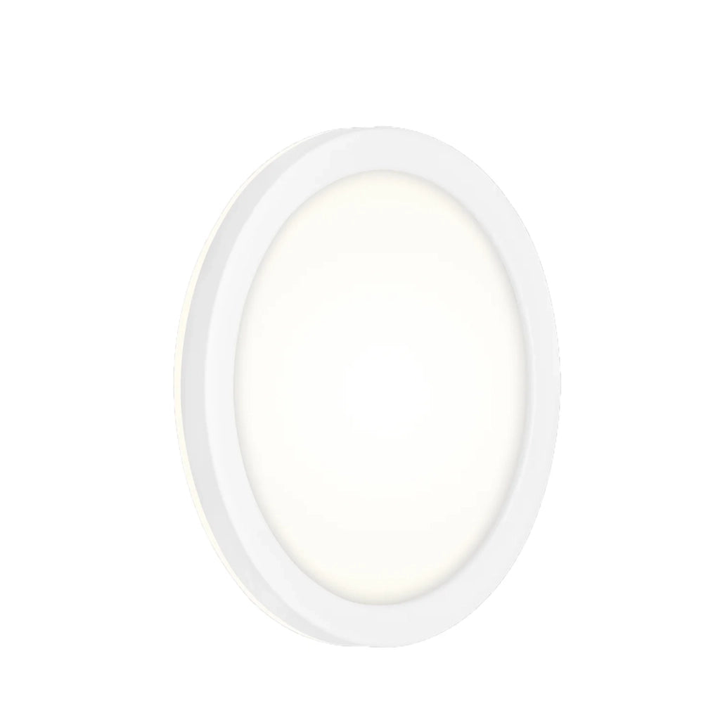 Plafoniera Esterno Contemporaneo Frankfurt Plastica Bianco Led 8W 4000K