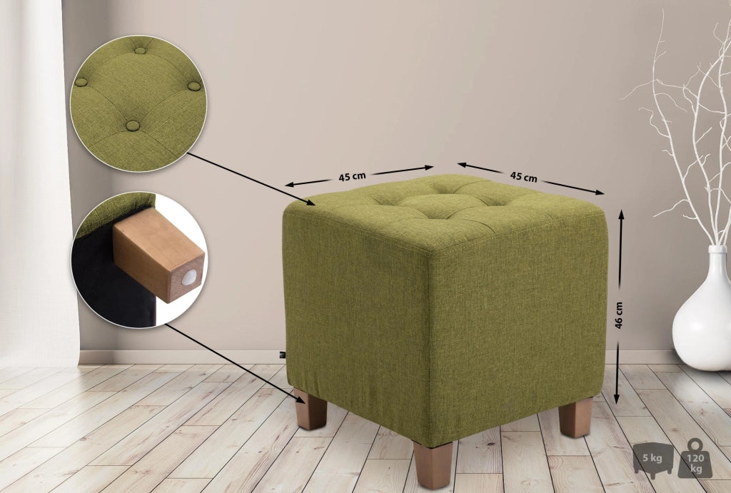 Pouf divano PHARAO verde