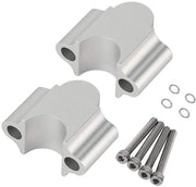 Risalita per Manubrio in Alluminio - Elevatore per Manubrio Universale 7/8" - Disegno Compattato - Set a 1 Paire - Resistente alle Vibrazioni - Facile da Installare - Elevatore per Manubrio