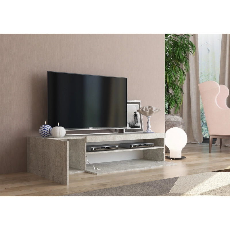 Mobile Porta TV Daiquiri – 155cm – Cemento