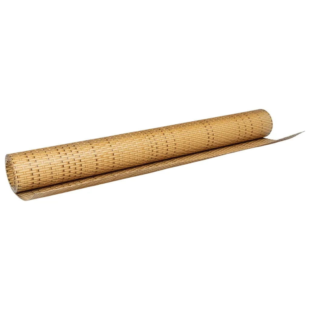 Schermo da balcone | Paravento da Balcone Marrone Chiaro 1000x100 cm in Polyrattan