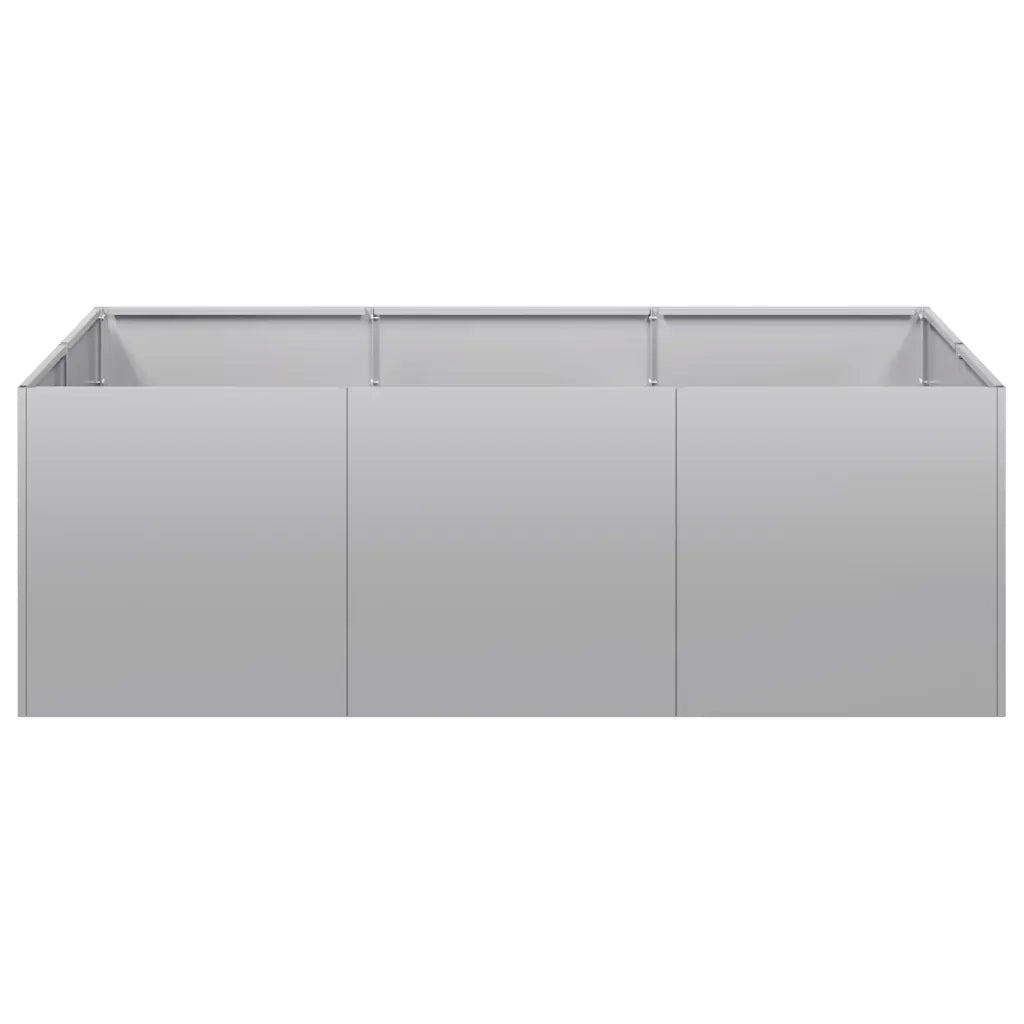 Fioriera 120x80x40 cm in Acciaio Zincato 860750