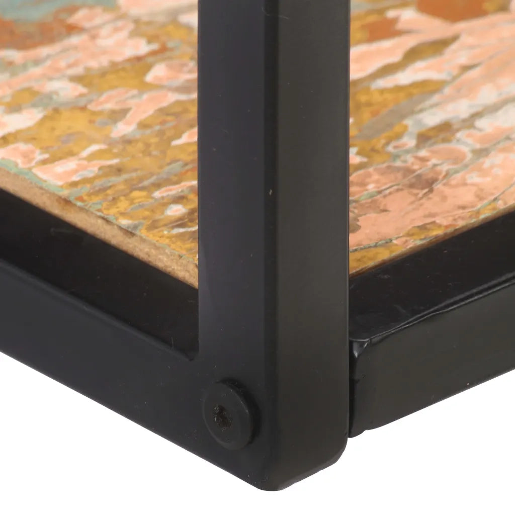 Mensole a Muro 2 pz 120 cm in Legno Massello di Recupero 320674